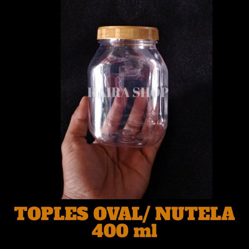 Jual Toples Oval Nutela 400 Ml Food Grade Serang Banten Shopee Indonesia