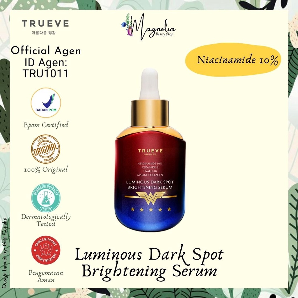 Jual Trueve Luminous Dark Spot Brightening Serum Niacinamide