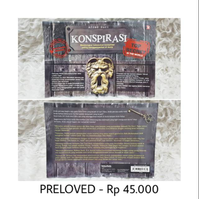 Jual Buku Konspirasi Sejarah Dunia Shopee Indonesia