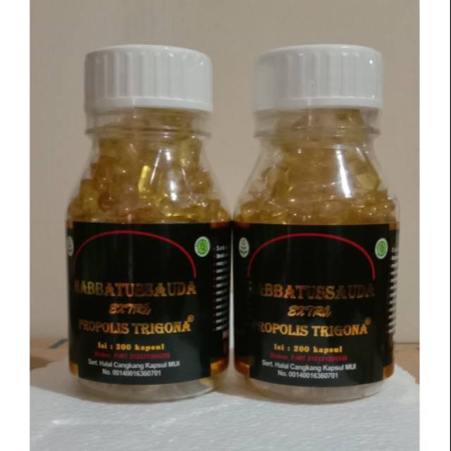 Jual Habbatussauda Trigona Original Isi Kapsul Shopee Indonesia