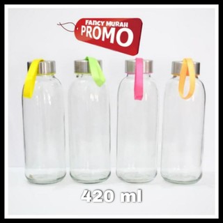 Jual Promo Botol Minum Kaca Bening Polos Ml Ml Indonesia