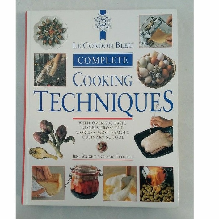 Jual Original Le Cordon Bleu Complete Cooking Techniques Bekas Shopee