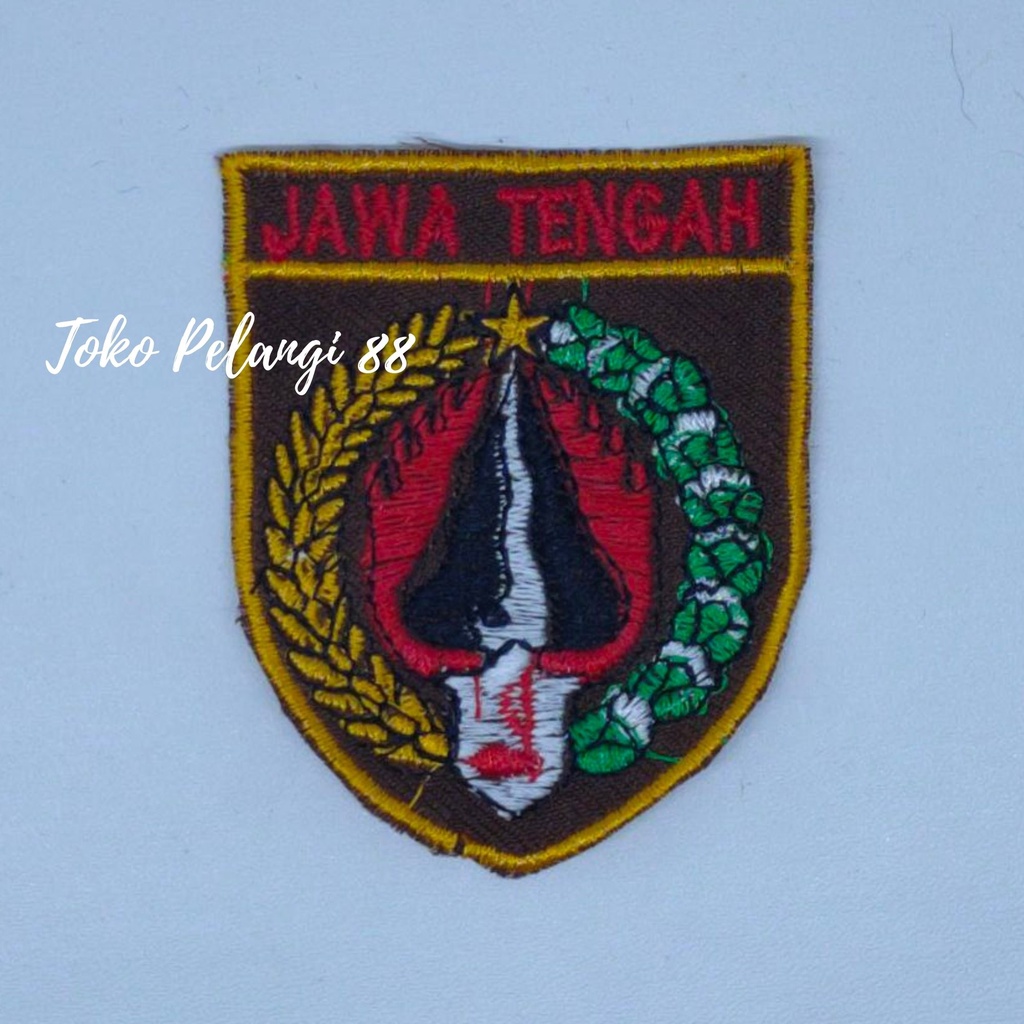 Jual Bed Kwarda Jawa Tengan Emblem Bet Pramuka Bordir Shopee Indonesia