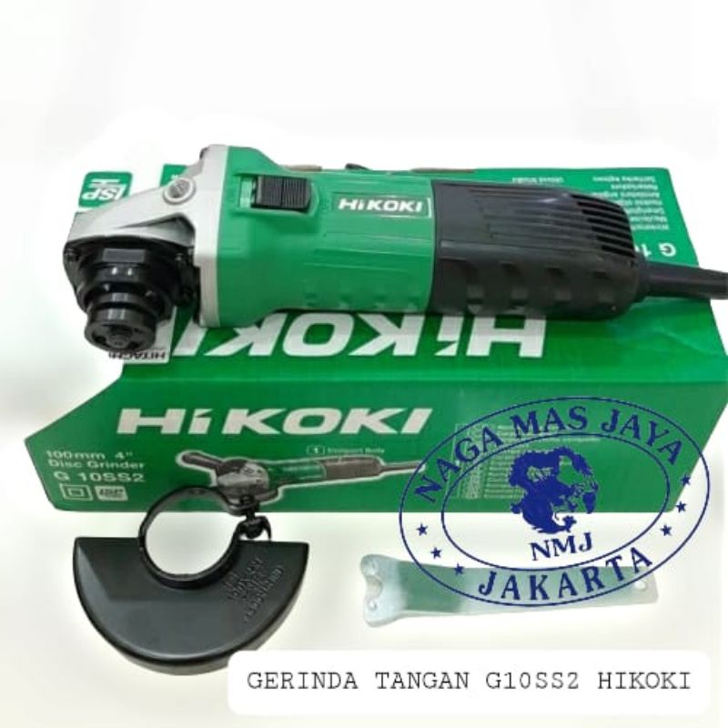 Jual MESIN GERINDA TANGAN 4 INCH HITACHI HIKOKI G10SS2 GURINDA TANGAN