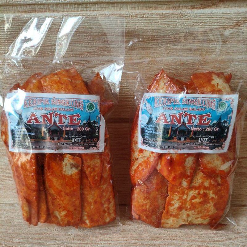 Jual Keripik Singkong Ante Indonesia Shopee Indonesia