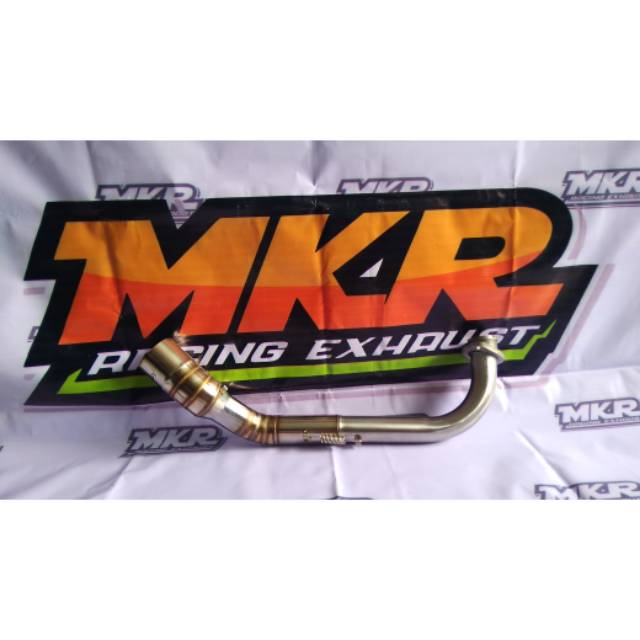 Jual Leher Knalpot Racing Semi Cacing For Motor Matic All Tipe Shopee