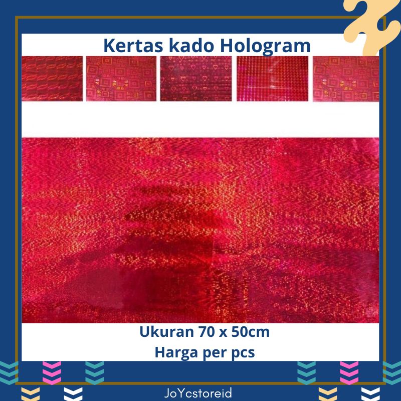 Jual Kertas Kado Hologram Kertas Kado Glitter Bungkus Kado