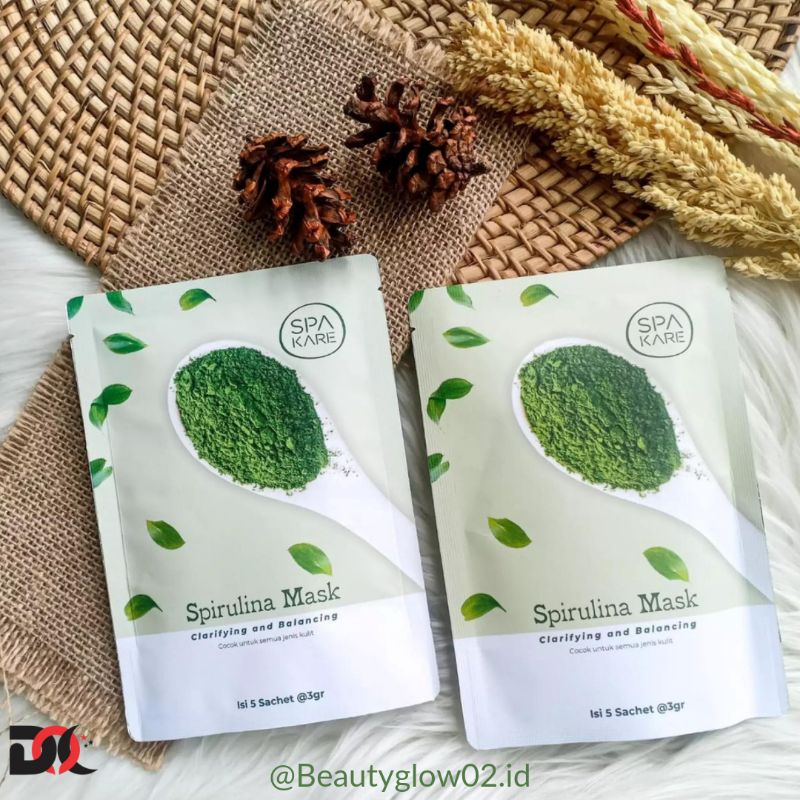 Jual Mask Terbaik Di Dunia Spakare Spirulina Shopee Indonesia