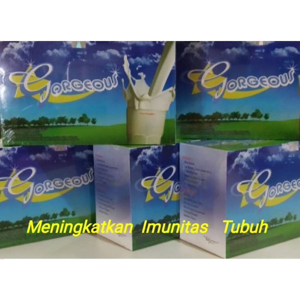 Jual SUSU IMUNITAS KOLOSTRUM GORGEOUS 300 Gram Shopee Indonesia