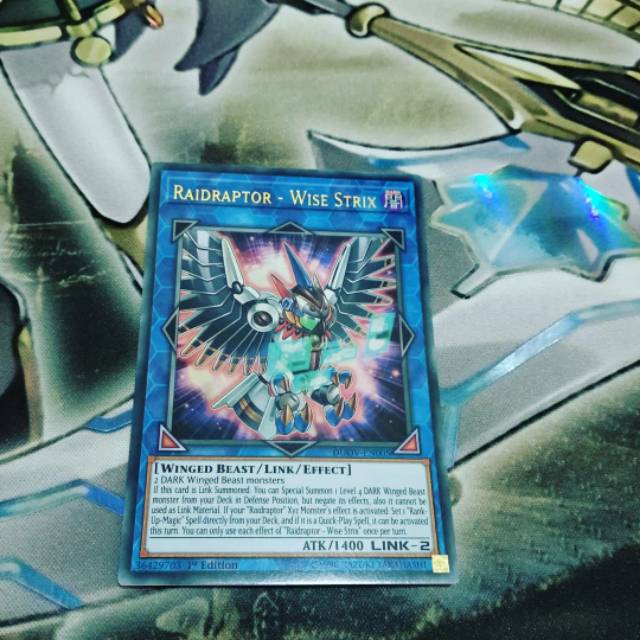 Jual Yugioh RAIDRAPTOR WISE STRIX Ultra Shopee Indonesia