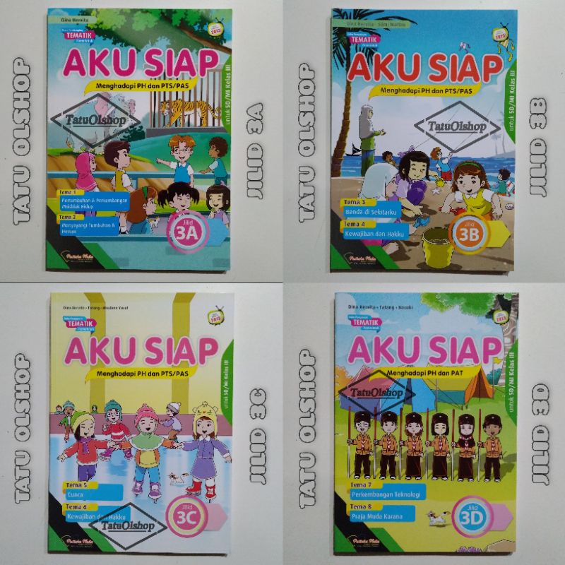 Jual Buku Aku Siap Menghadapi Ph Dan Pts Pas Sd Kelas Jilid A B C