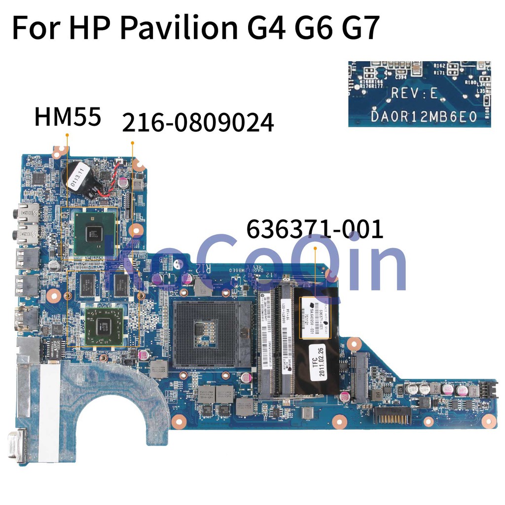 NOKOTION 636370001 Main Board For HP G41000 G6 G7 Laptop Motherboard