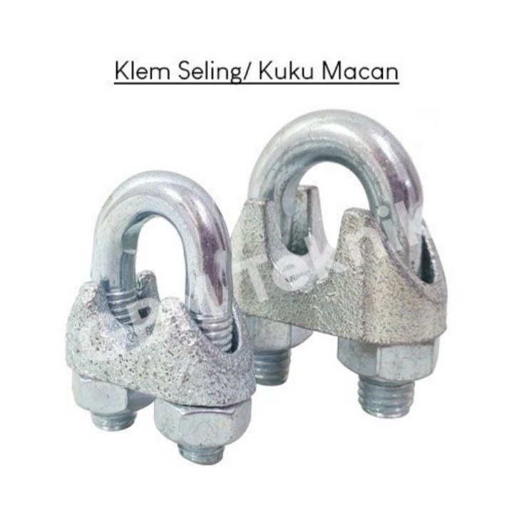 Jual Klem Seling Mm Kuku Macan Mm Clamp Seling Mm Shopee Indonesia