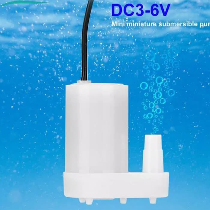 Jual DC 3 6V 1 2 1 6L Min Mini Submersible Pump Type U Pompa Celup