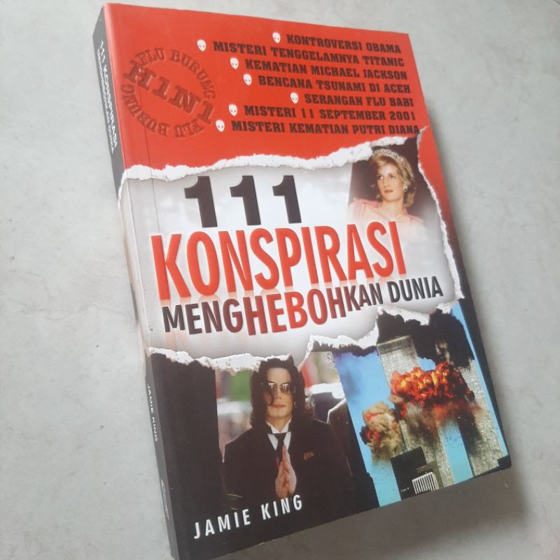 Jual Buku Konspirasi Menghebohkan Dunia Penulis Jamie King