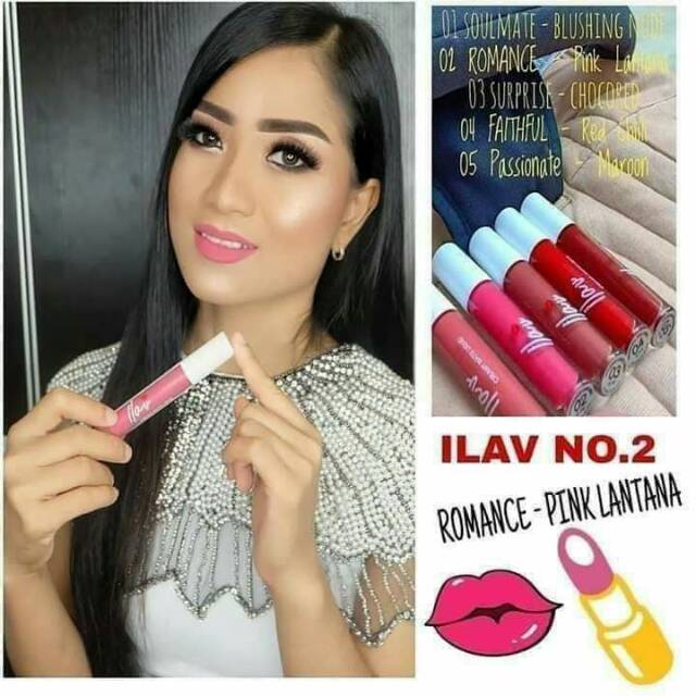 Jual Lipsticks Herbal Pencegah Bibir Kering Dan Kusam Ilav Shopee