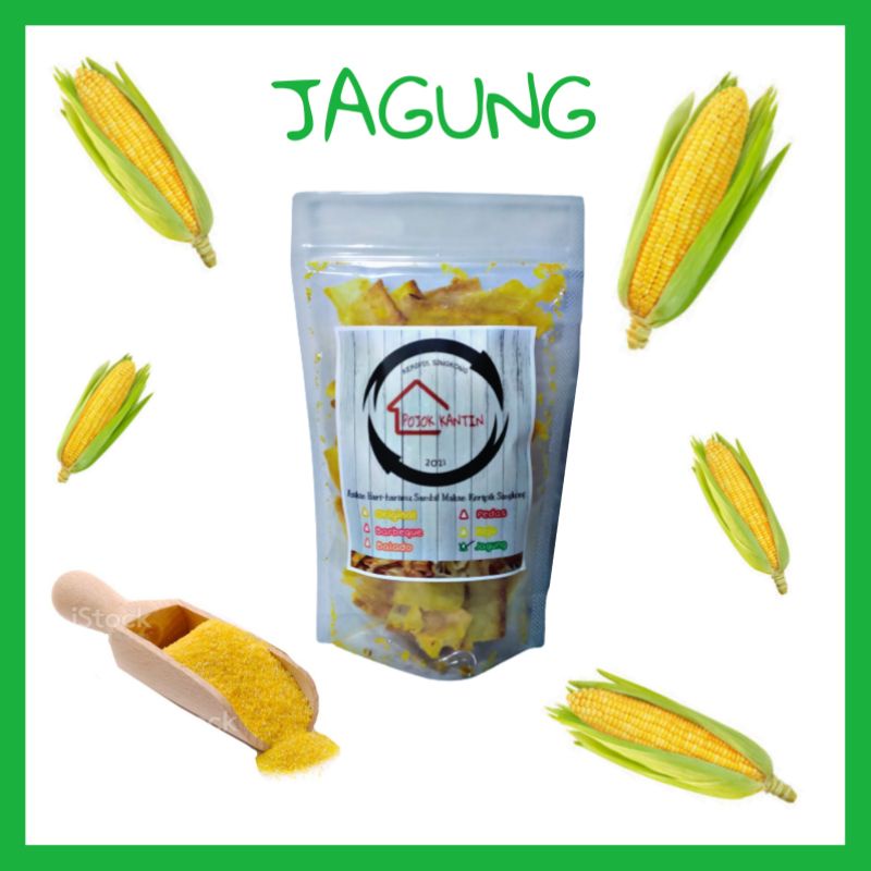 Jual KERIPIK SINGKONG RASA JAGUNG 80gr Shopee Indonesia