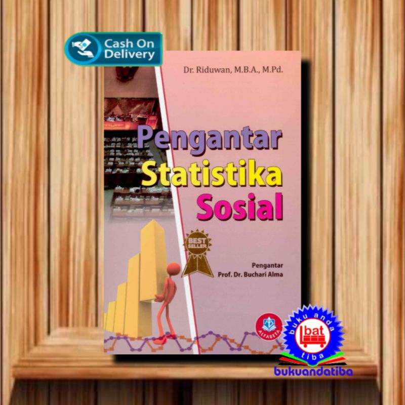 Jual BUKU PENGANTAR STATISTIKA SOSIAL DR RIDUWAN MBA Indonesia Shopee