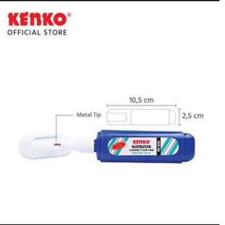 Jual Tip Ex Kenko Cair Correction Pen Biru Shopee Indonesia