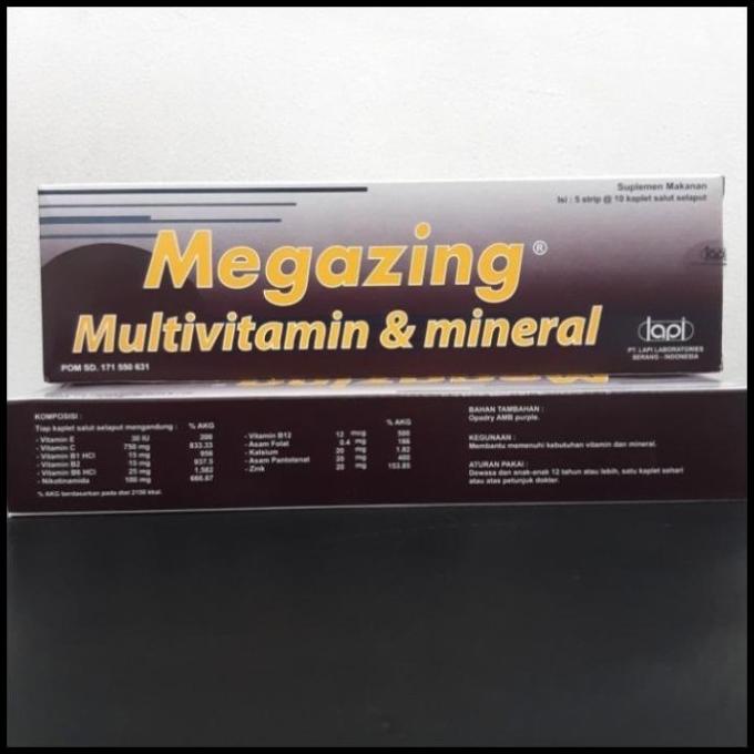 Jual Megazing Multivitamin Ready Shopee Indonesia