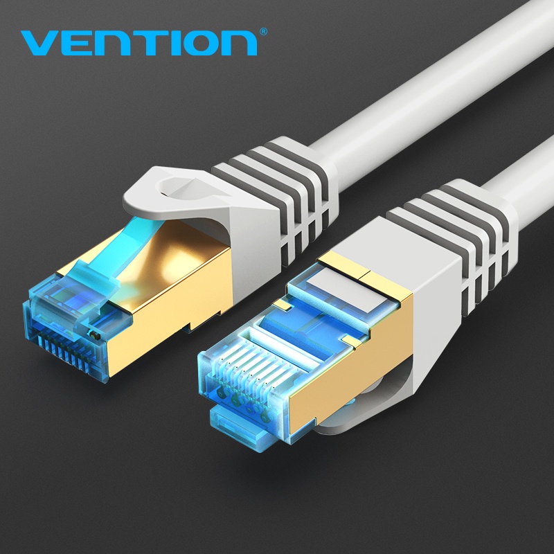 Vention Kabel Lan RJ45 Cat7 SSTP SFTP Gigabit Ethernet 5m 8m 10m