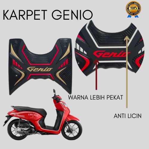 Jual Karpet Genio Karpet Motor Genio Aksesoris Motor Genio Alas Kaki