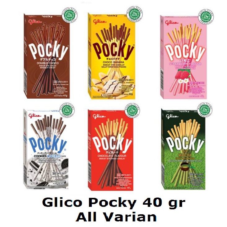 Jual Glico Pocky Gr All Varian Pocky Gr Shopee Indonesia