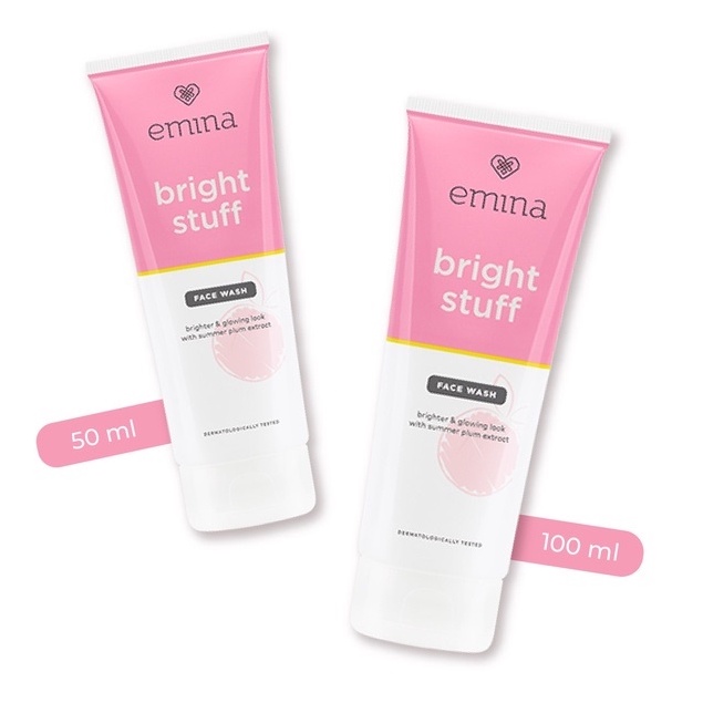 Jual Emina Bright Stuff Face Wash Ml Sabun Muka Ml Ml