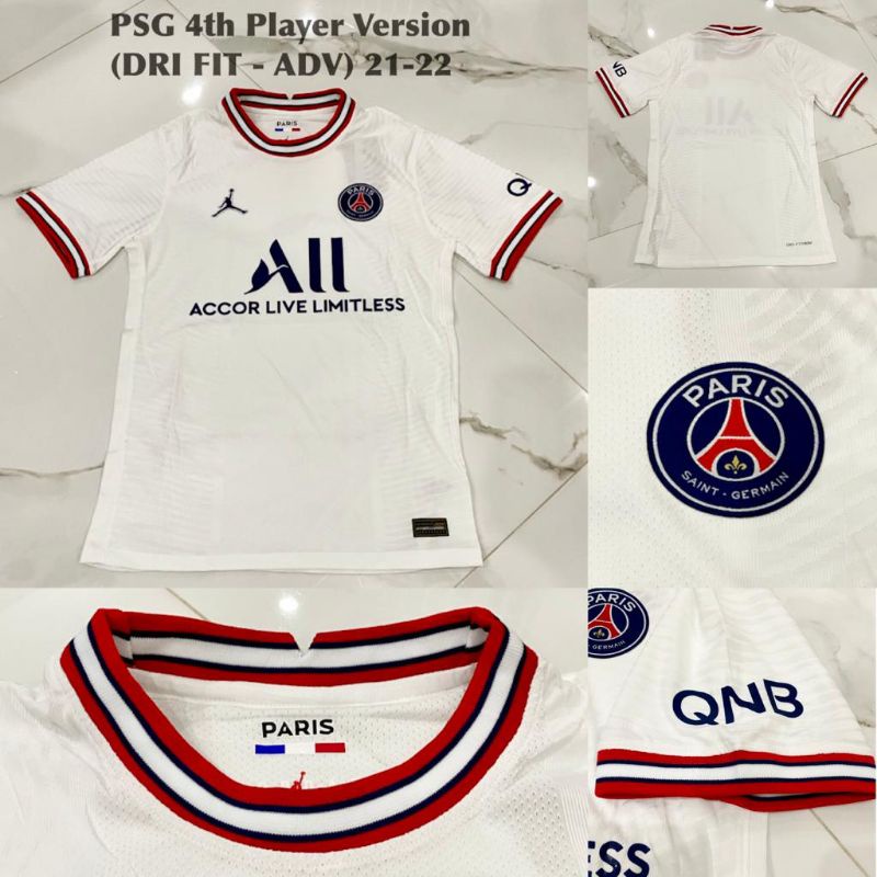 Jual JERSEY BAJU BOLA PSG 4TH PI PLAYER ISSUE DRI FIT ADV 2021 22 21 22