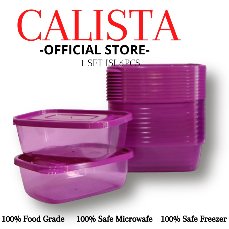 Jual TOPLES PLASTIK CALISTA FURANO FULL COLOUR SET ISI 6PCS FOOD