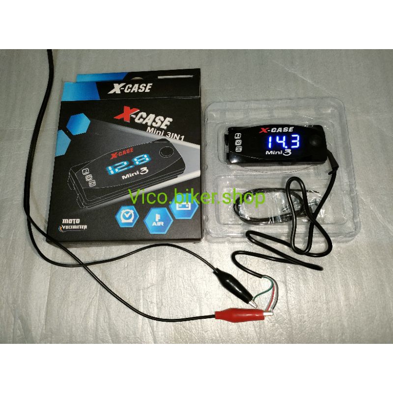 Jual Voltmeter 3 In 1 XCASH MODISH DOMINO Shopee Indonesia