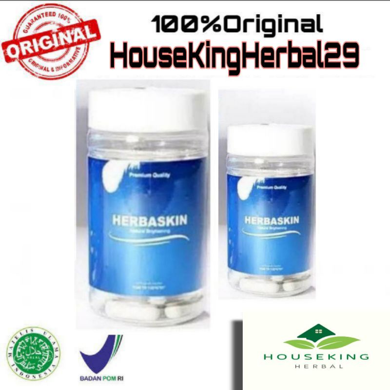 Jual Herbaskin Herbaskin Asli Kapsul Pemutih Isi Herbaskin Natural