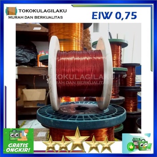 Jual KAWAT TEMBAGA EMAIL 0 75 MM ENAMEL WIRE COOPER Supreme EIW 075 Mm