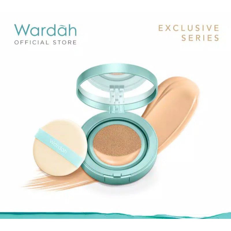 Jual Wardah Exclusive Flawless Cover Cushion Honey Beige Shopee