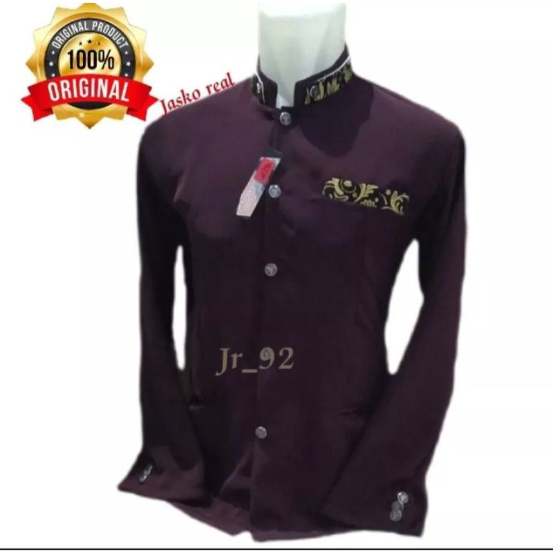 Jual Jasko Polos Lis Batik Jas Pria Terbaru Original Shopee Indonesia