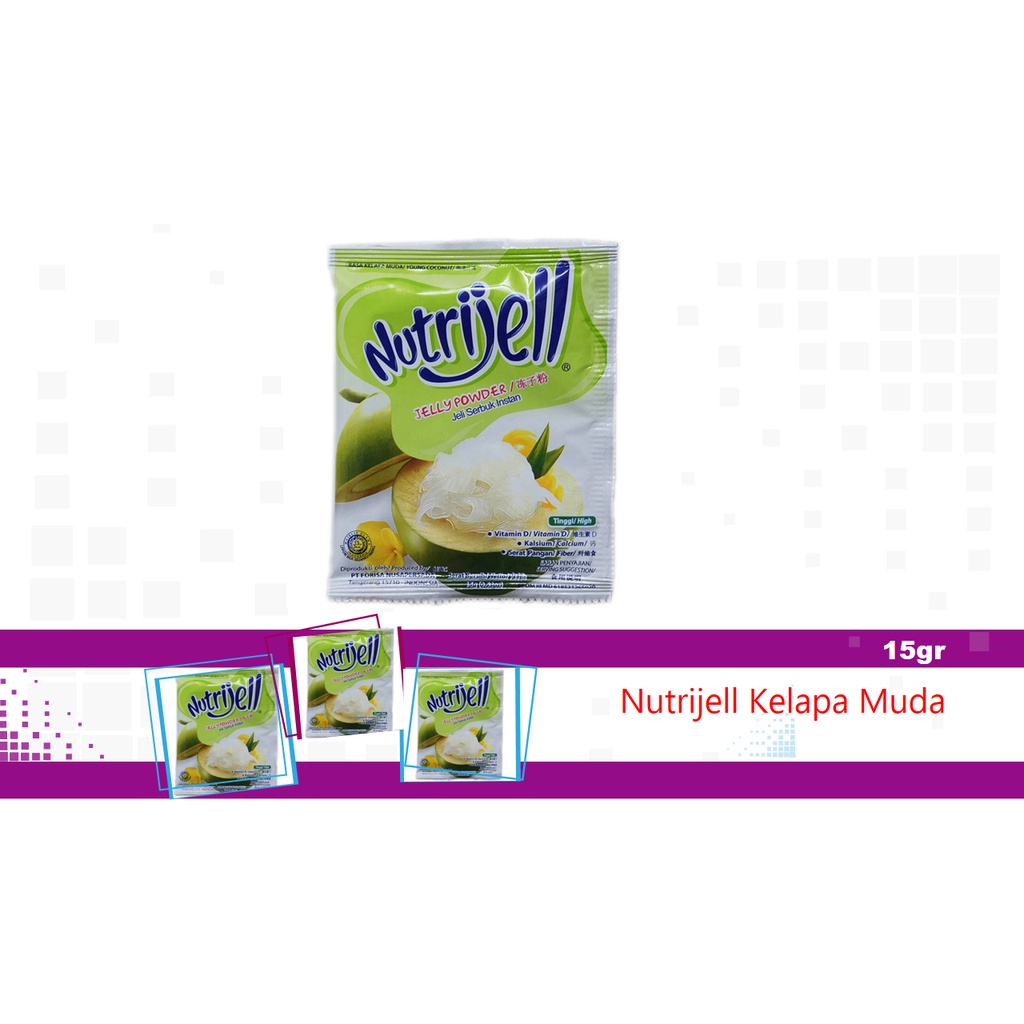 Jual Nutrijell Jelly Kelapa Muda Gr Shopee Indonesia