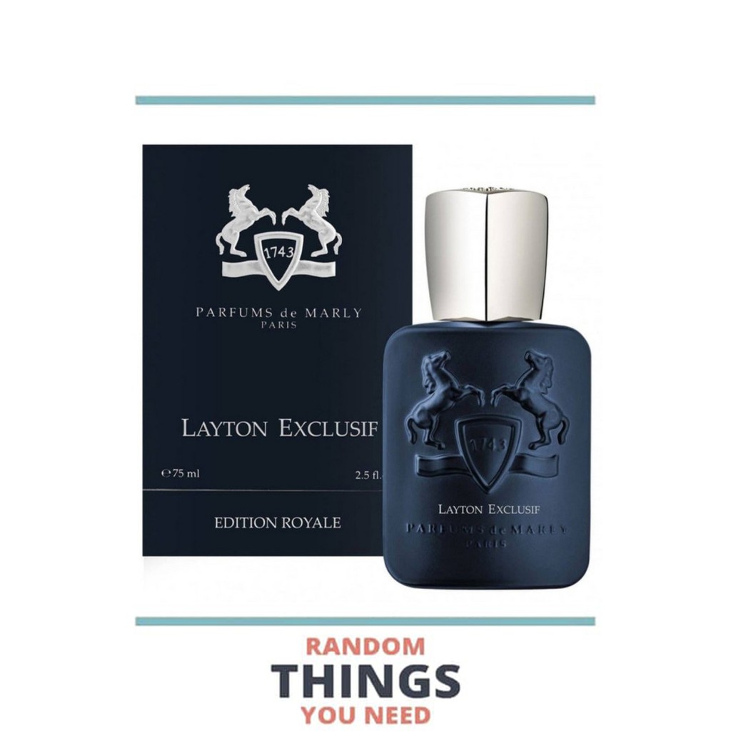 Jual Parfums De Marly Layton Exclusif Edp Ml Unisex Shopee Indonesia