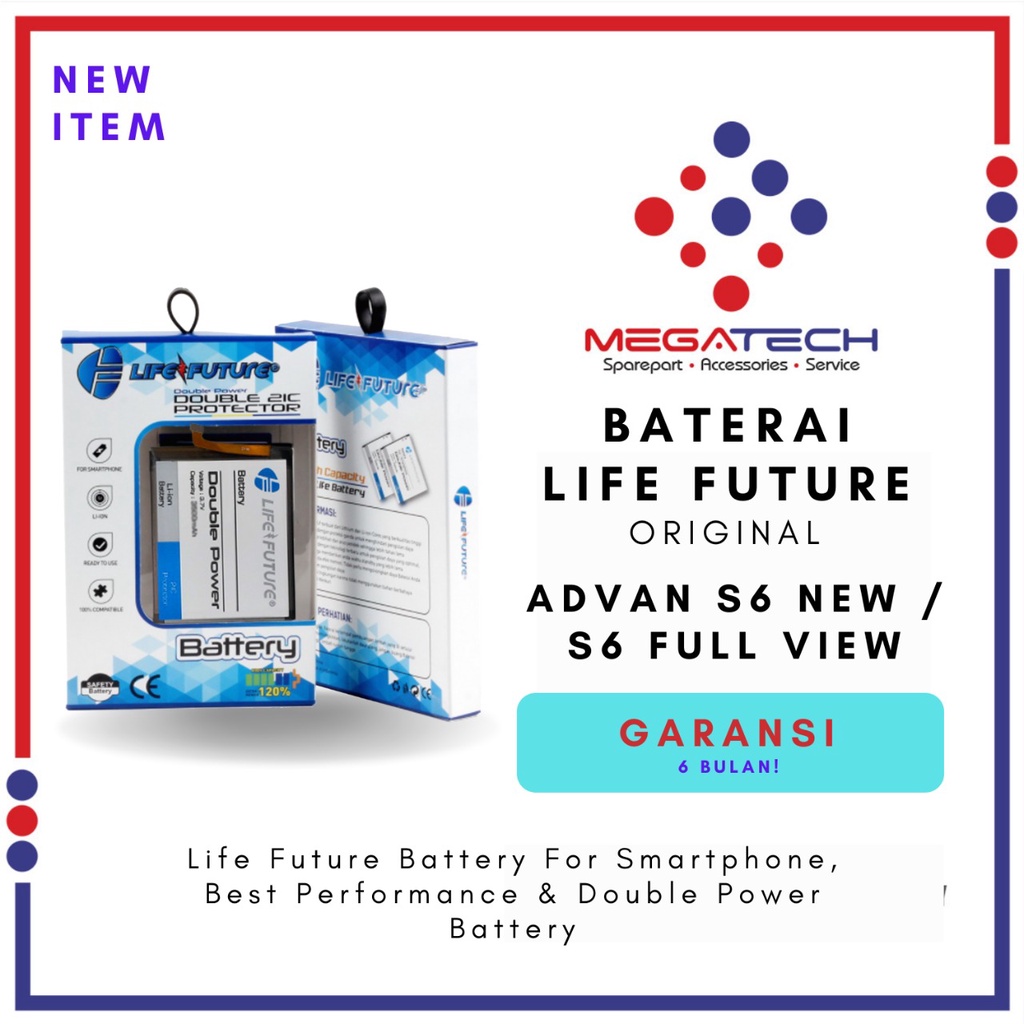 Jual Baterai Advan S6 New Baterai Advan S6 Full View Life Future