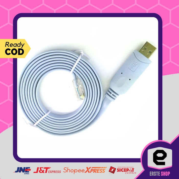 Jual Aksesoris Kabel Konsol Usb Komputer Pc Rs To Rj Console For