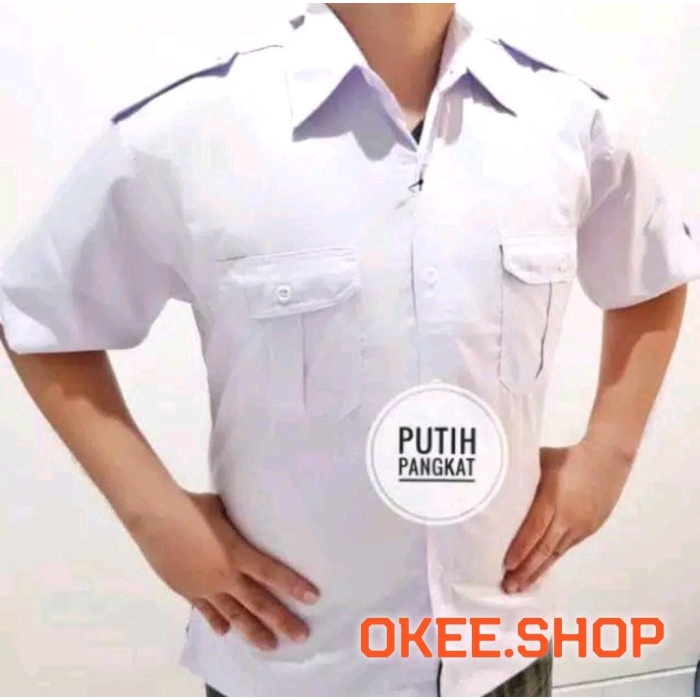 Jual Man Seragam Putih Pns Baju Pns Baju Pns Pria Dinas Putih