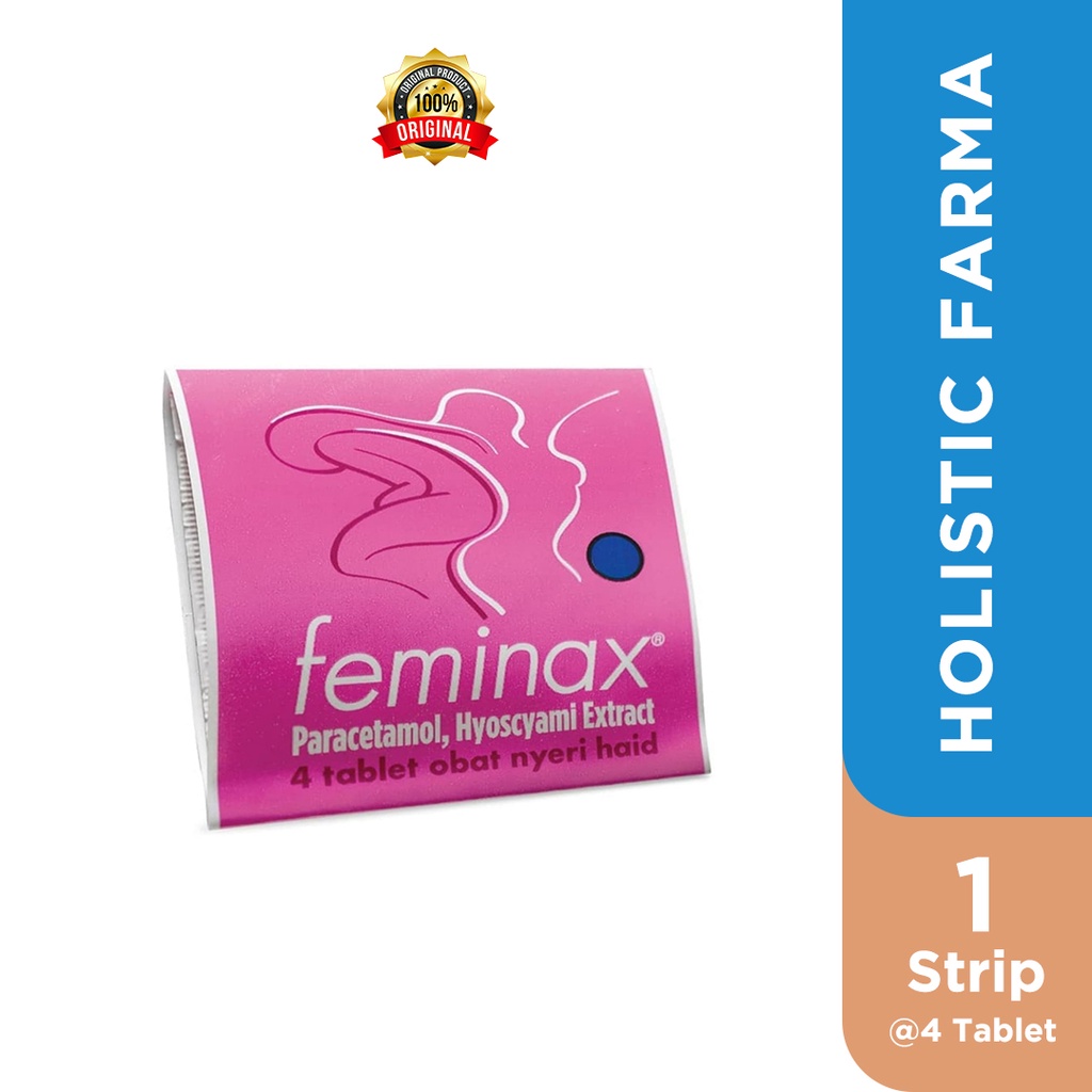 Jual Feminax Tablet 1 Strip 4 Tablet Shopee Indonesia