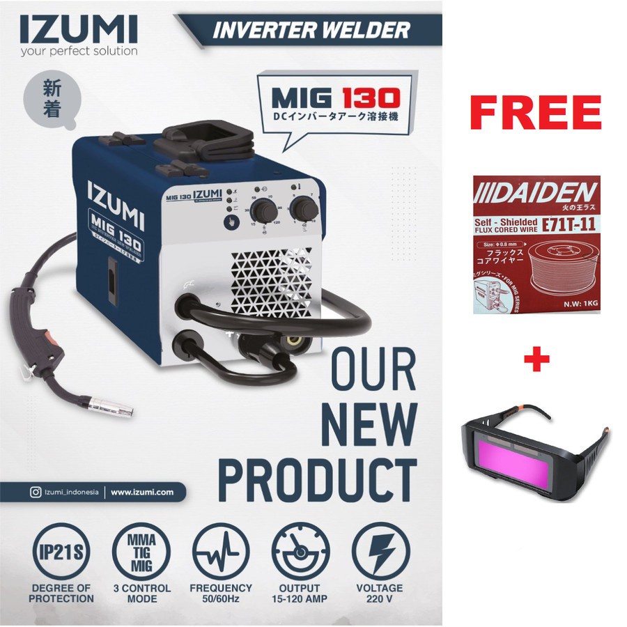 Jual Izumi Mig Mig Welding Inverter Trafo Travo Las Argon Co