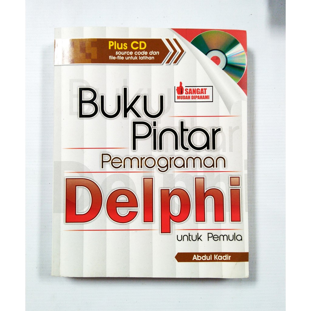 Jual Buku Pintar Pemrograman Delphi Untuk Pemula CD Shopee Indonesia