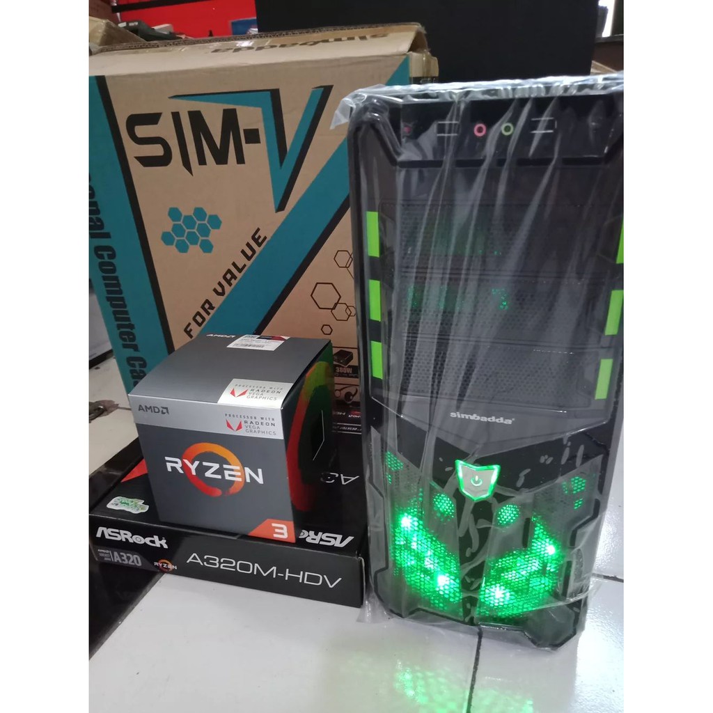 Jual Pc Rakitan Gaming Amd Ryzen G Ram Gb Vga Vega Gb