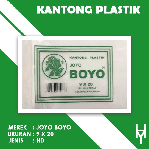 Jual Joyo Boyo Hijau Plastik Hd Buram Kg X Shopee Indonesia