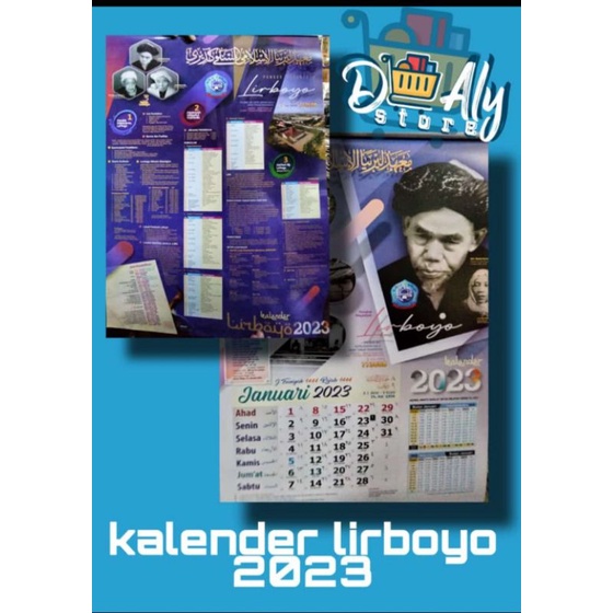 Jual Kalender Dinding Tahun 2023 Shopee Indonesia