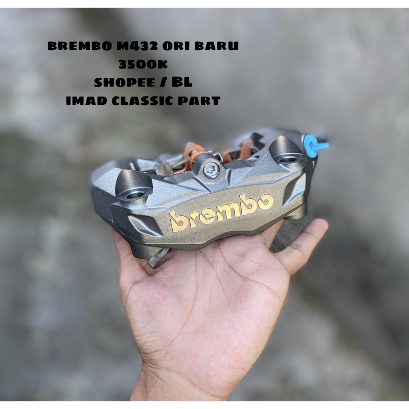 Jual Kaliper Brembo M Radial Monoblok Original Baru Moge Ducati