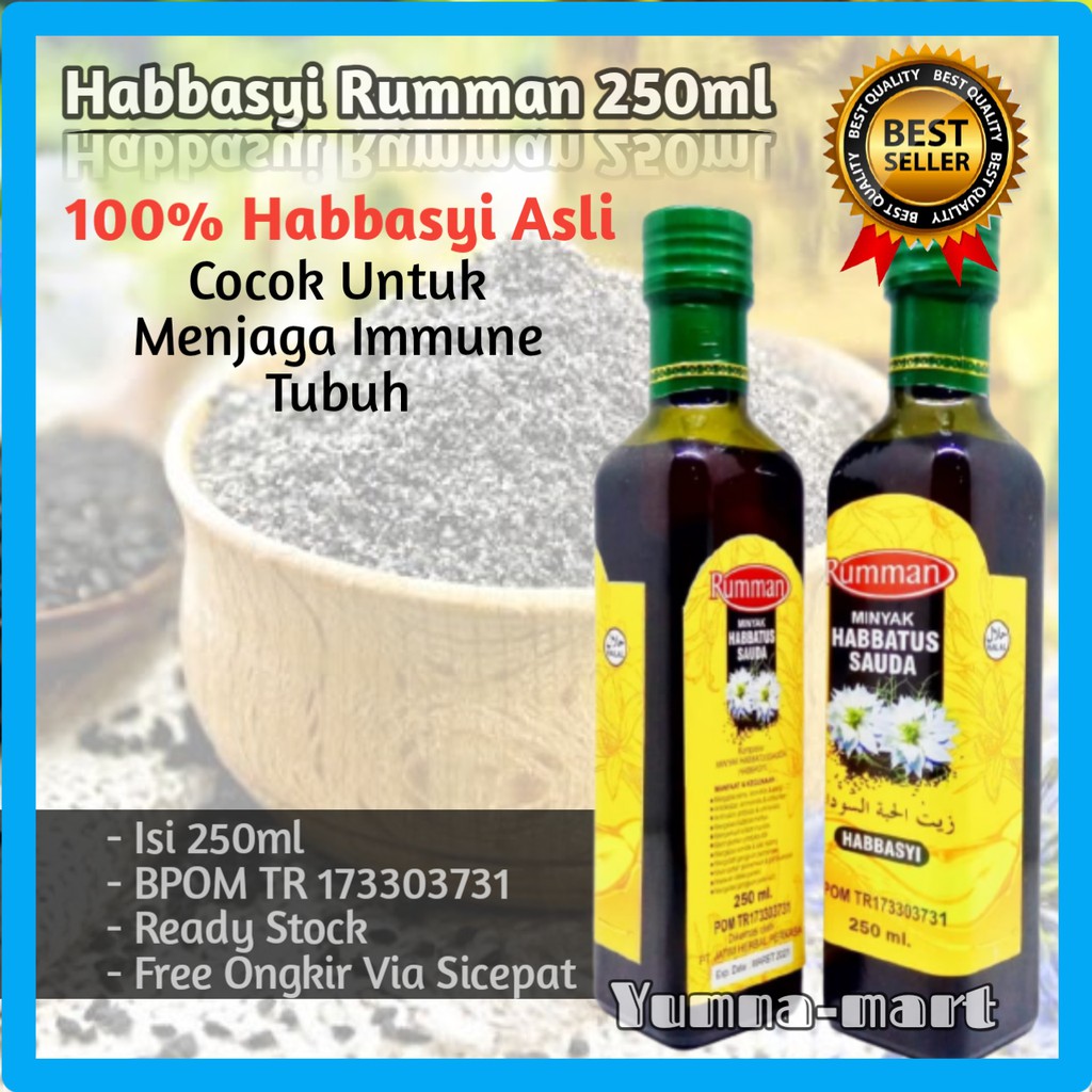 Jual Minyak Habatussauda Premium Habasyi Oil Jintan Hitam Cair Ml