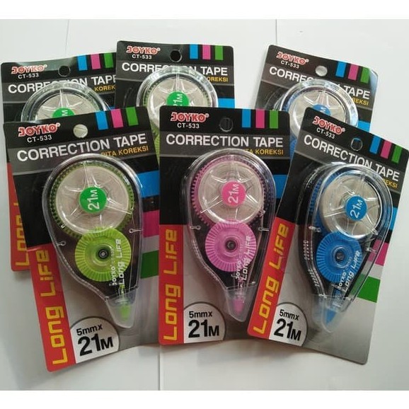 Tipex Roll Joyko Ct M Long Life Correction Tape Joyko Ct Tipe