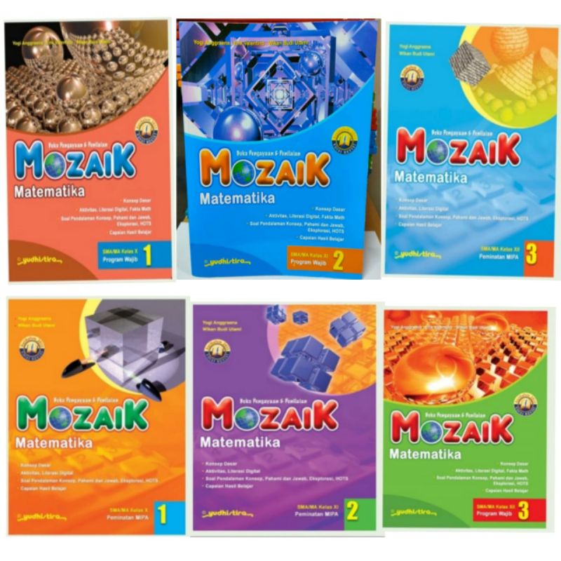 Jual Mozaik Matematika SMA Kelas X XI XII Kurikulum 2013 Wajib